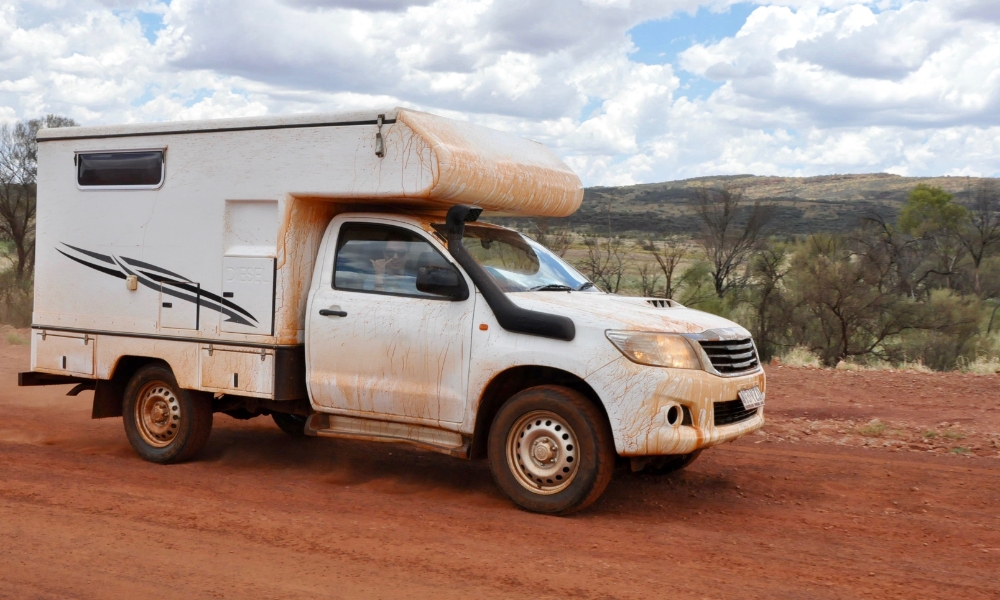 off-road truck camper