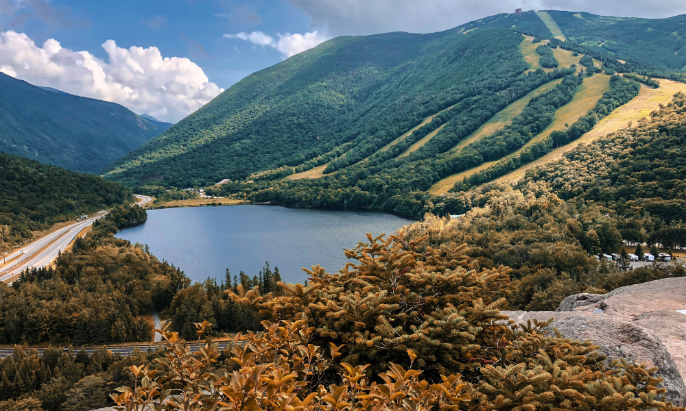 Franconia Notch State Park best new england camping