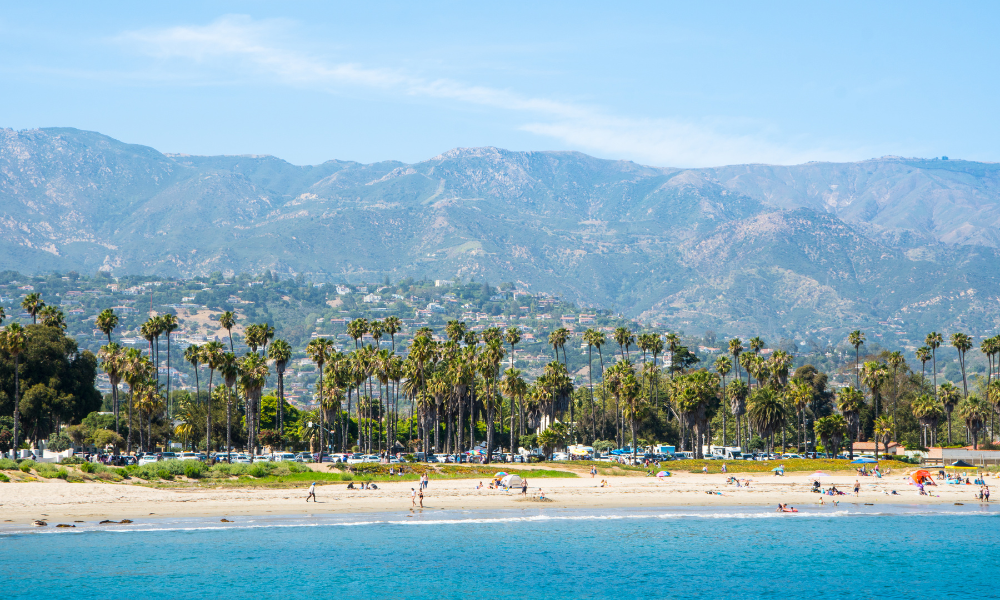 santa barbara stop on california road trip