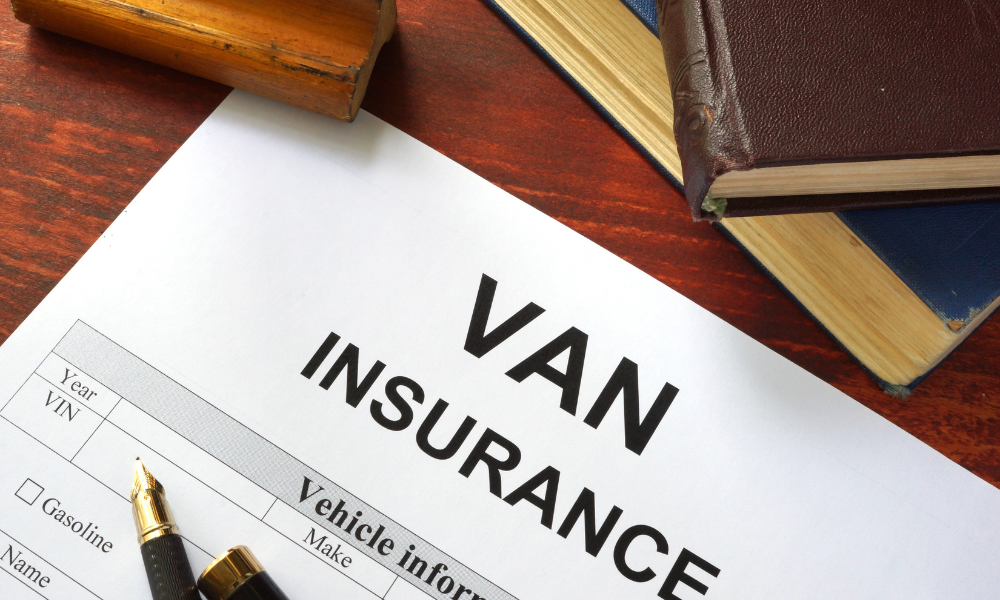 Paperwork for van insurance and camper van financing