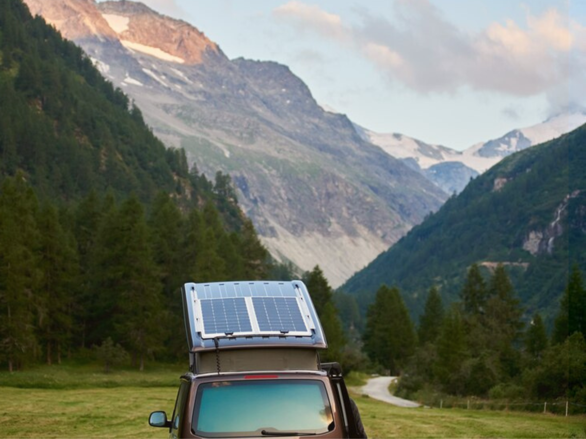 portable solar panels for campervan electricity