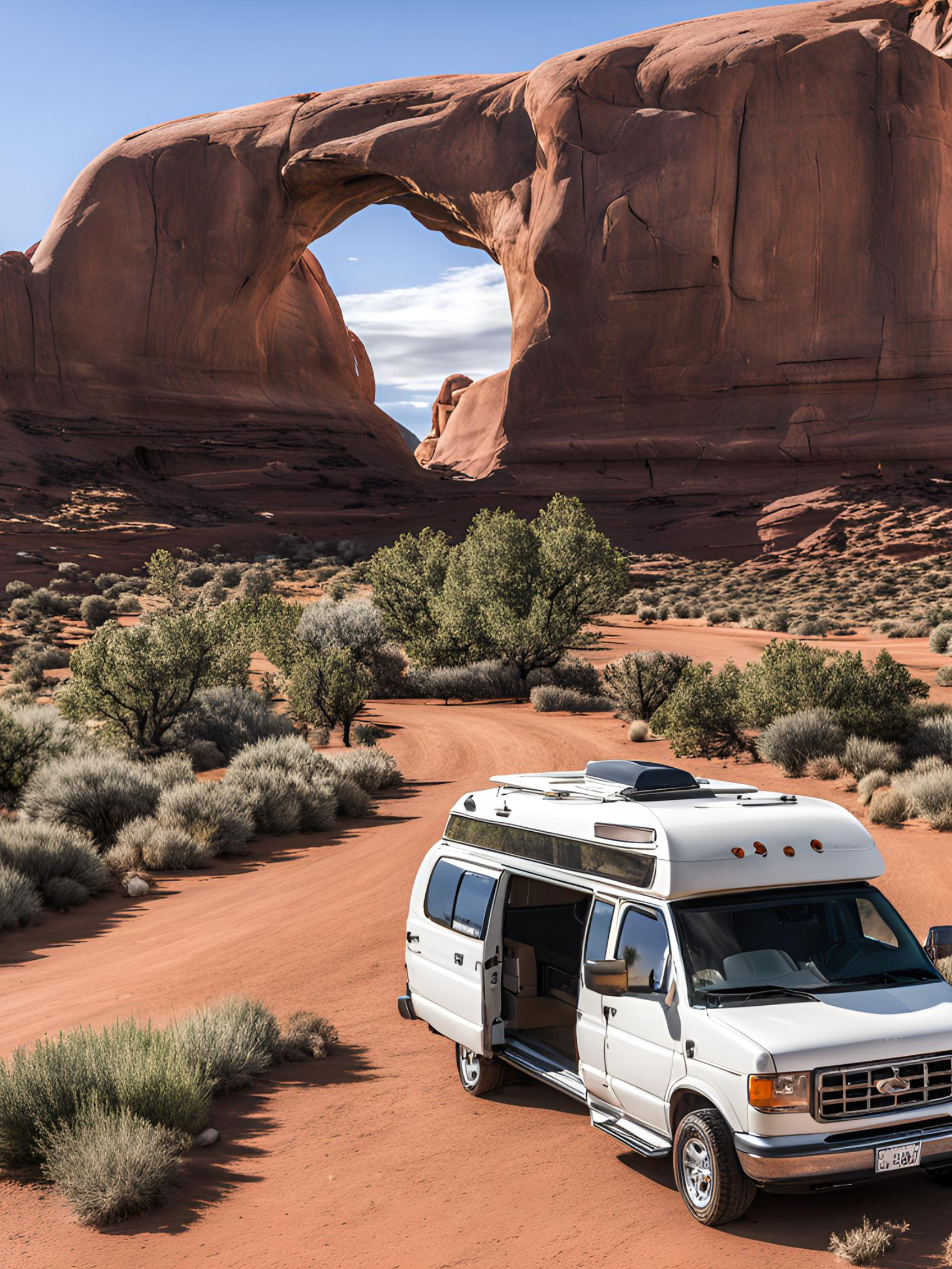 campervan rentals in salt lake city taken to arches np