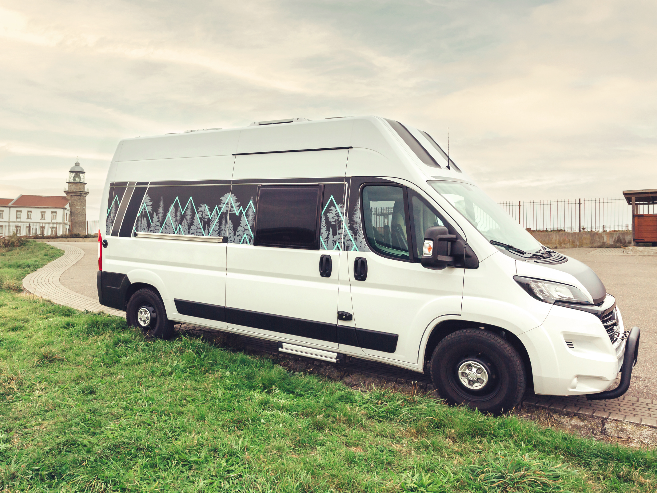 exterior design on conversion van