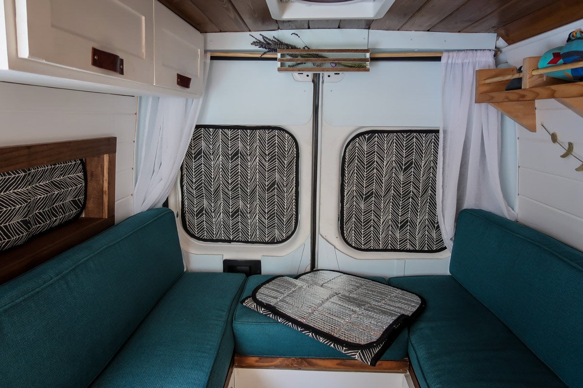 camper van insulated window covers