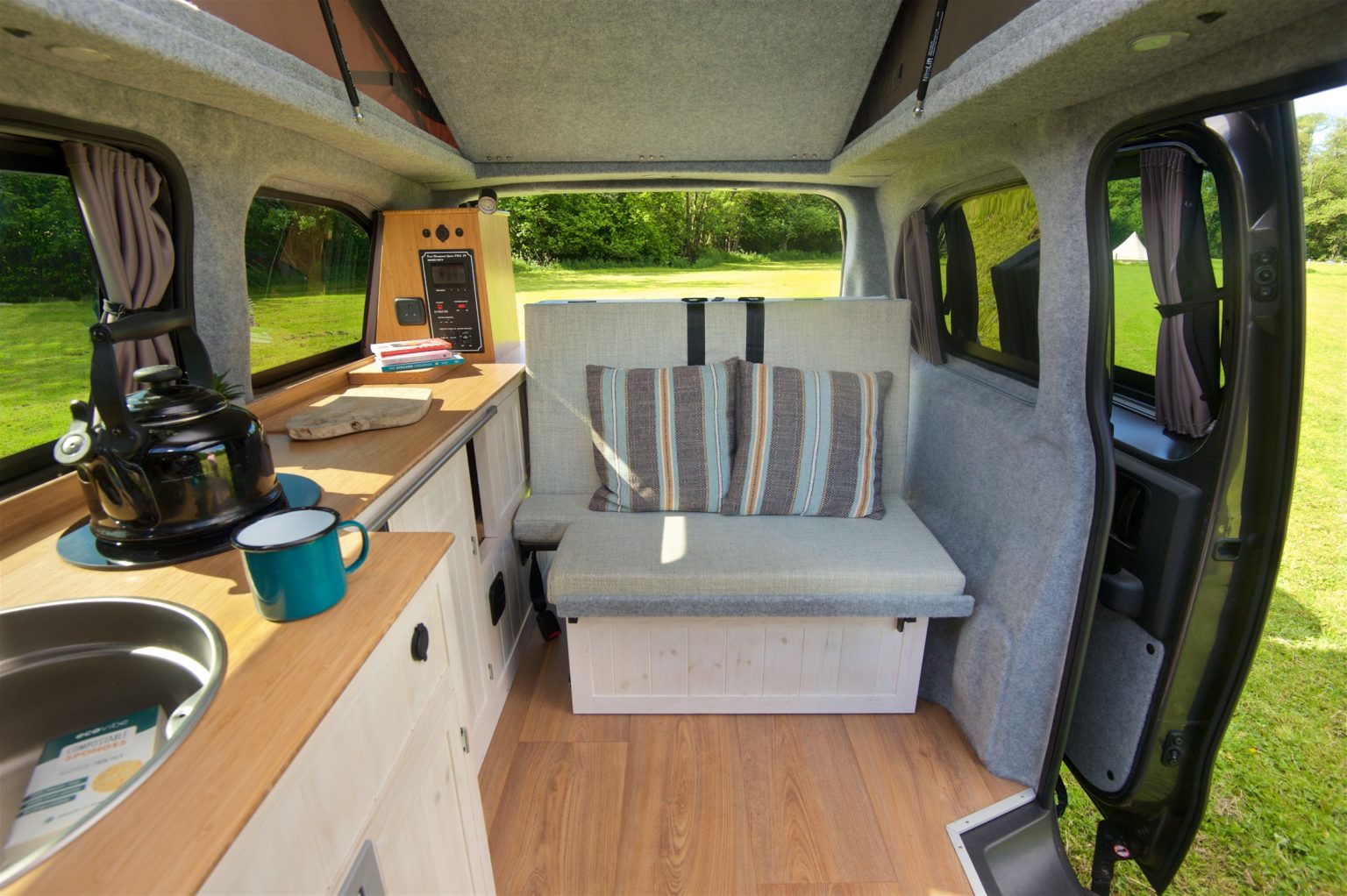 Love Campers micro camper van interior