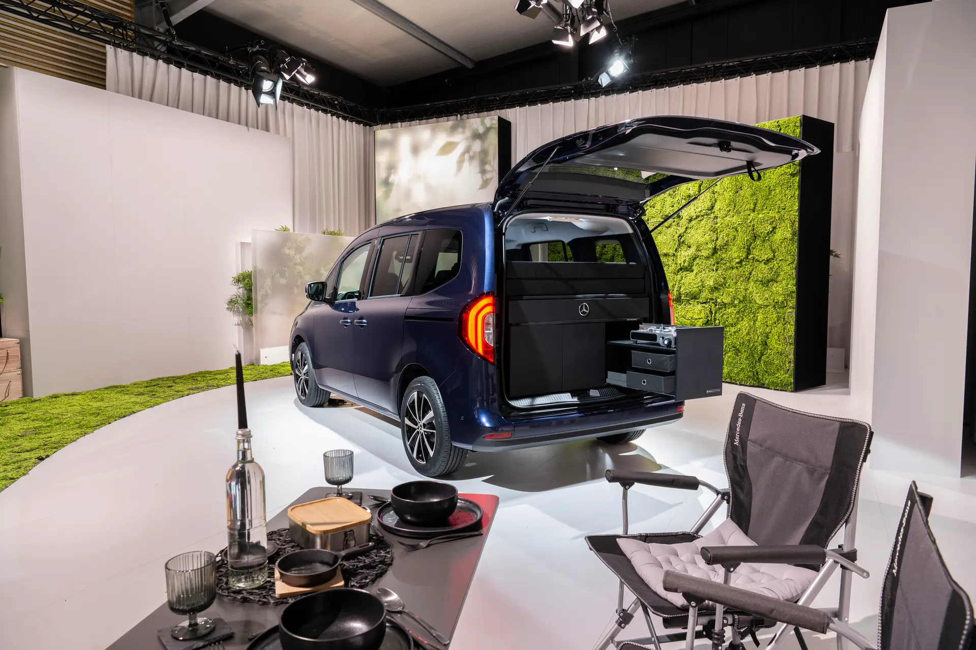 Mercedes-Benz EQT micro camper van