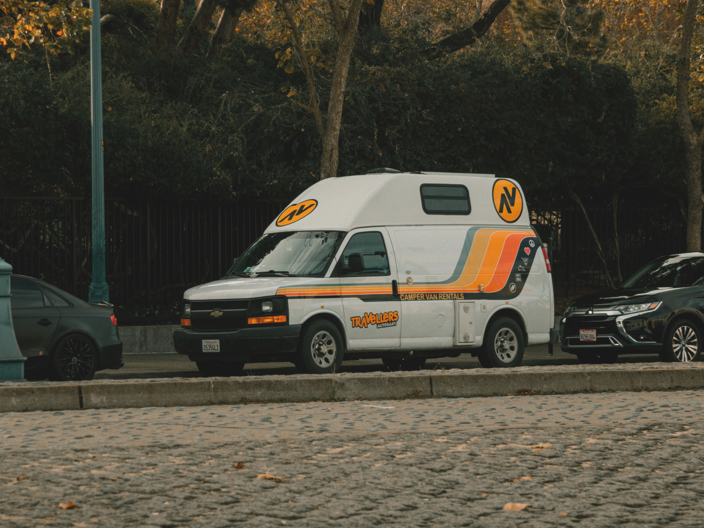 city street camper van parking