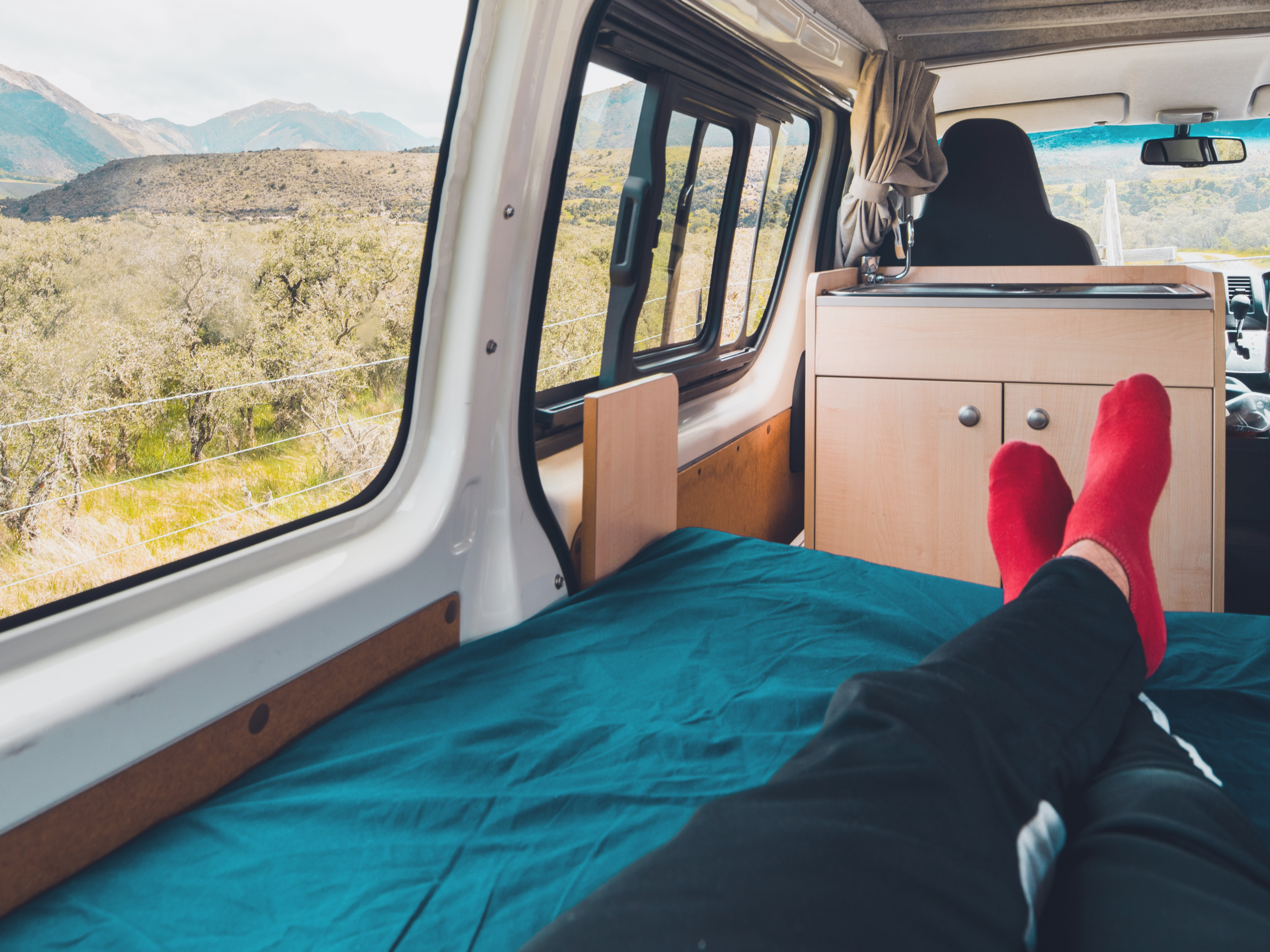 learning to adjust to vanlife