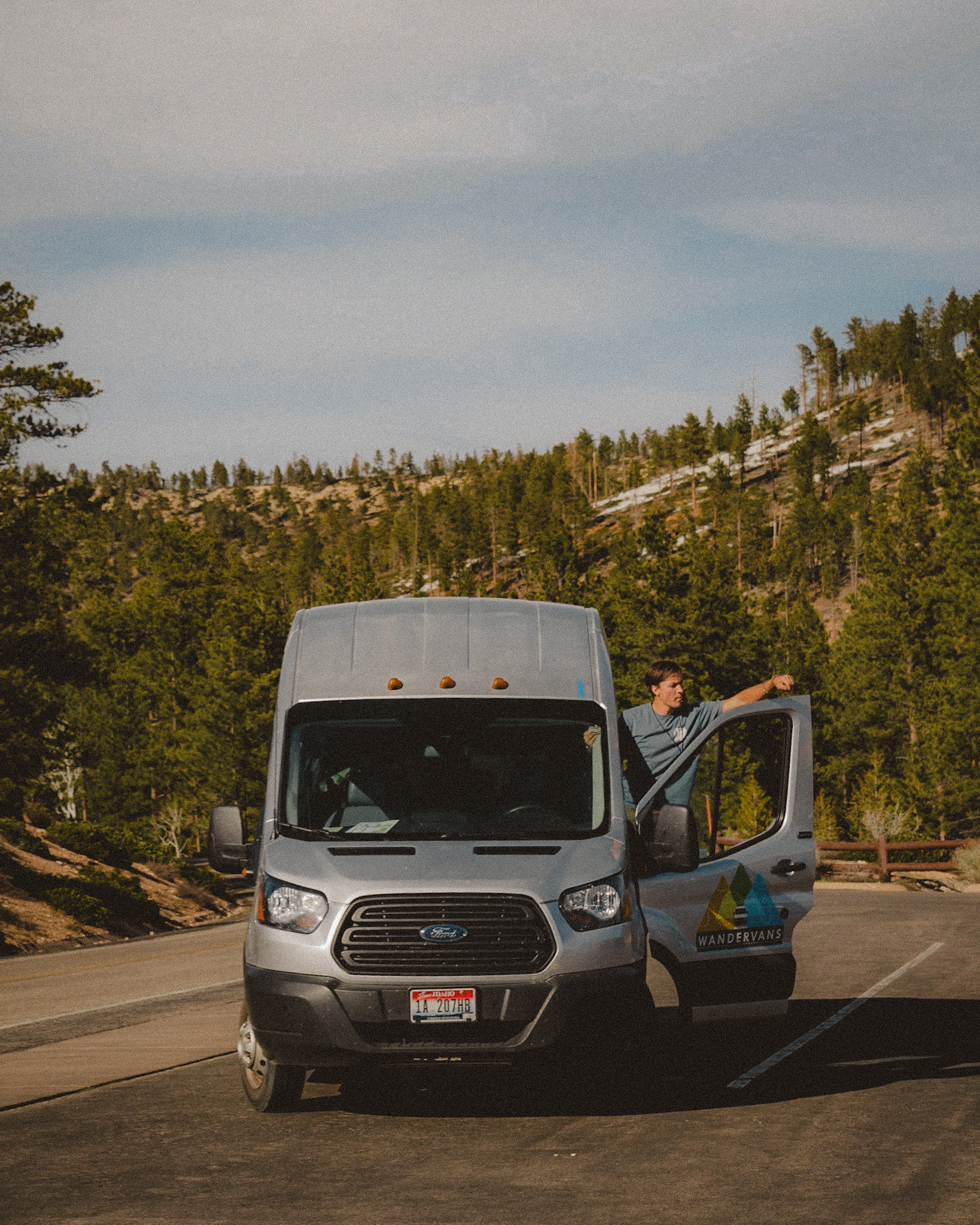 wandervans campervan on a roadtrip