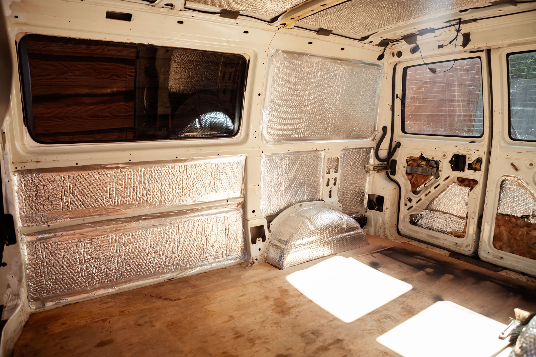 Insulation in campervan